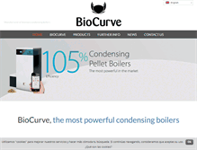 Tablet Screenshot of biocurve-heating.com